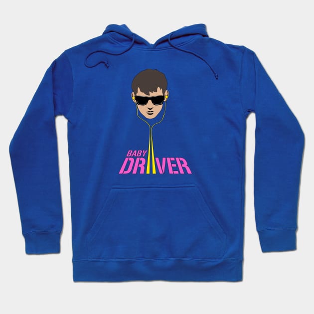 Baby Driver Hoodie by JJFDesigns